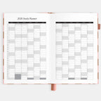 2026 A5 Vertical Planner - Rose Check - SOLD OUT