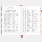 2026 A5 Vertical Planner - Rose Check - SOLD OUT