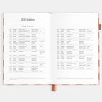2026 A5 Vertical Planner - Rose Check - SOLD OUT