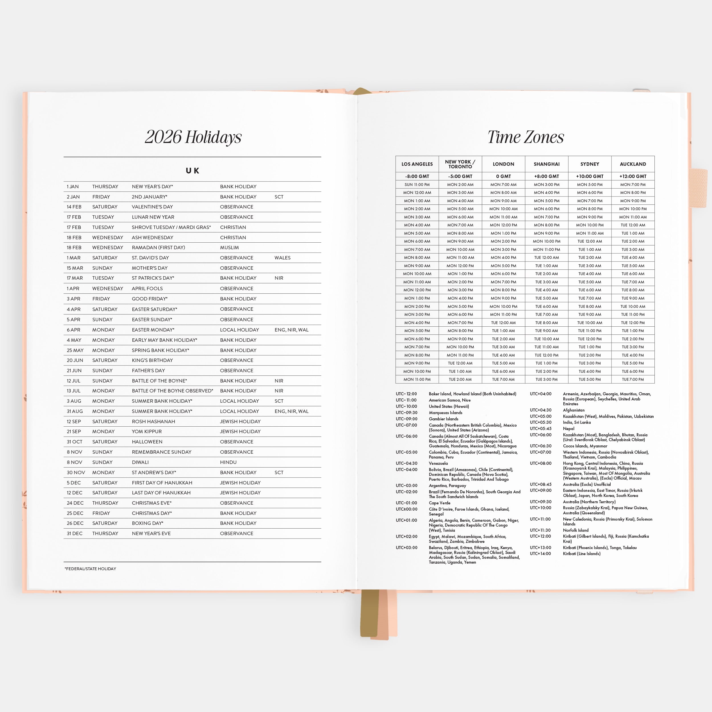 2026 A5 Vertical Planner - Wild Ruscus - SOLD OUT
