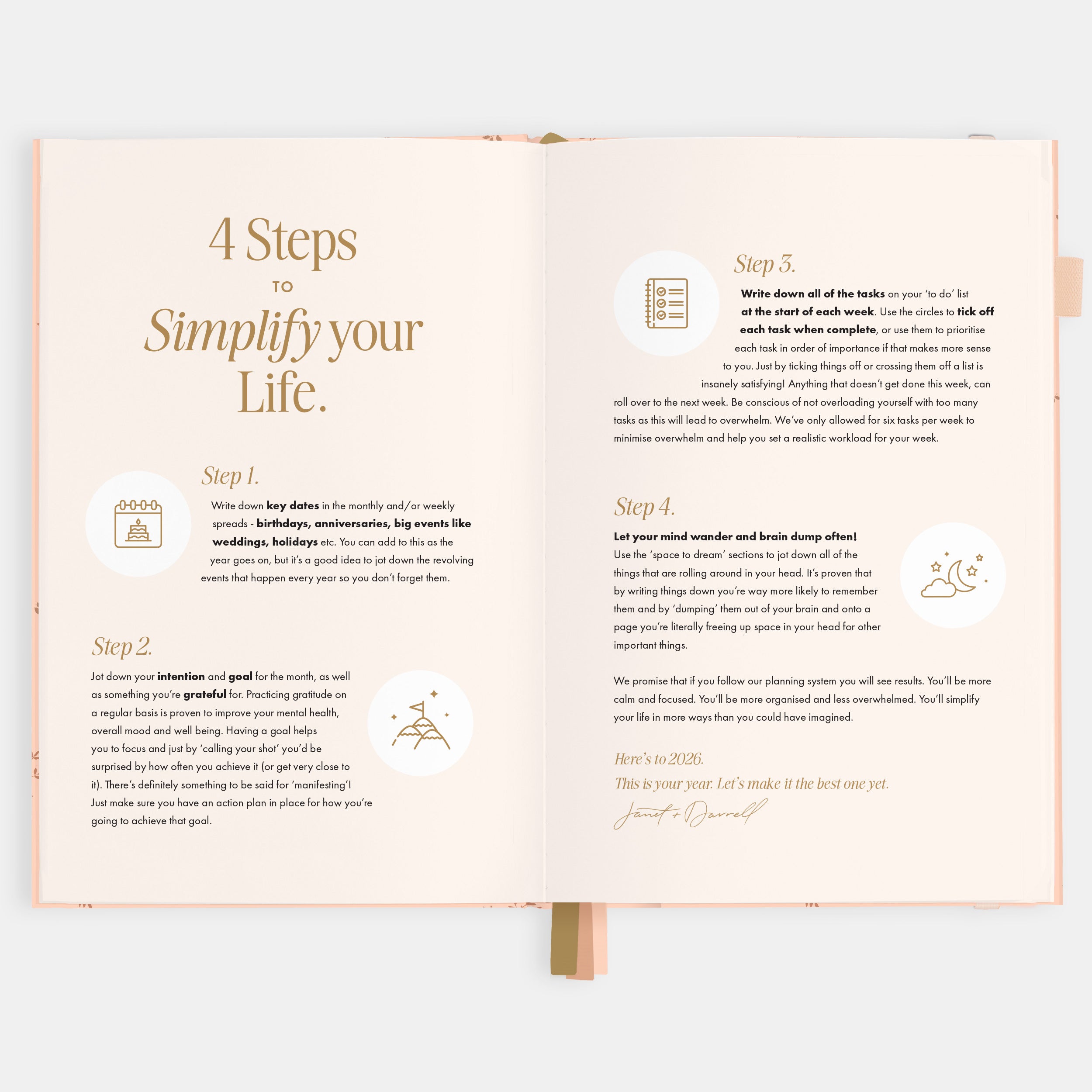 2026 A5 Vertical Planner - Wild Ruscus - SOLD OUT