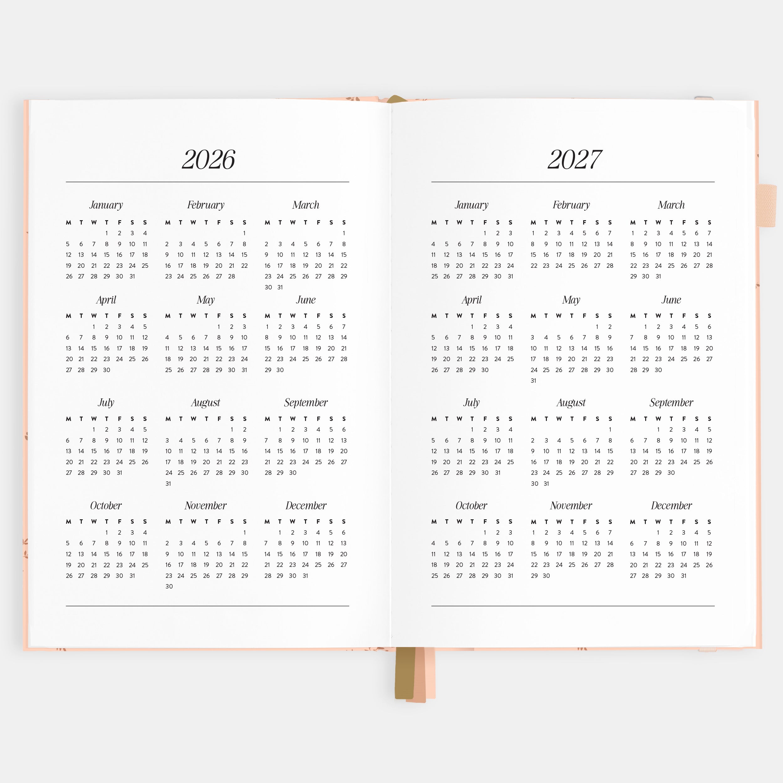 2026 A5 Vertical Planner - Wild Ruscus - SOLD OUT