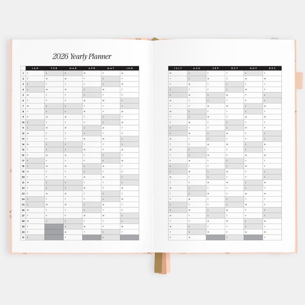 2026 A5 Vertical Planner - Wild Ruscus - SOLD OUT