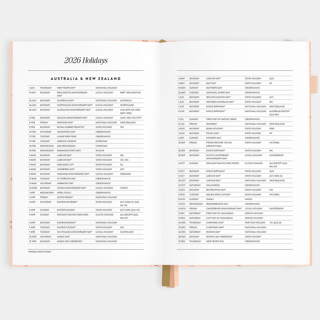2026 A5 Vertical Planner - Wild Ruscus - SOLD OUT