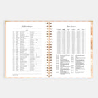 2026 A4 Academic Vertical Planner - Coral Stripe - SOLD OUT