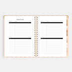 2026 A4 Academic Vertical Planner - Coral Stripe - SOLD OUT