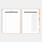 2026 A4 Academic Vertical Planner - Coral Stripe - SOLD OUT