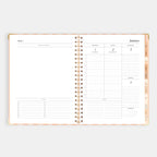 2026 A4 Academic Vertical Planner - Coral Stripe - SOLD OUT