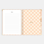 2026 A4 Academic Vertical Planner - Coral Stripe - SOLD OUT