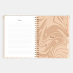 2026 A4 Academic Vertical Planner - Coral Stripe - SOLD OUT