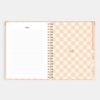 2026 A4 Academic Vertical Planner - Coral Stripe - SOLD OUT