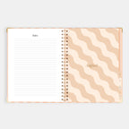 2026 A4 Academic Vertical Planner - Coral Stripe - SOLD OUT