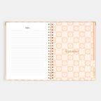 2026 A4 Academic Vertical Planner - Coral Stripe - SOLD OUT