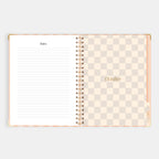 2026 A4 Academic Vertical Planner - Coral Stripe - SOLD OUT