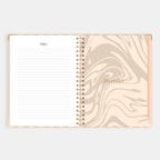 2026 A4 Academic Vertical Planner - Coral Stripe - SOLD OUT