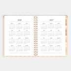 2026 A4 Academic Vertical Planner - Coral Stripe - SOLD OUT