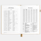 2026 A5 Horizontal Planner - Taupe - SOLD OUT