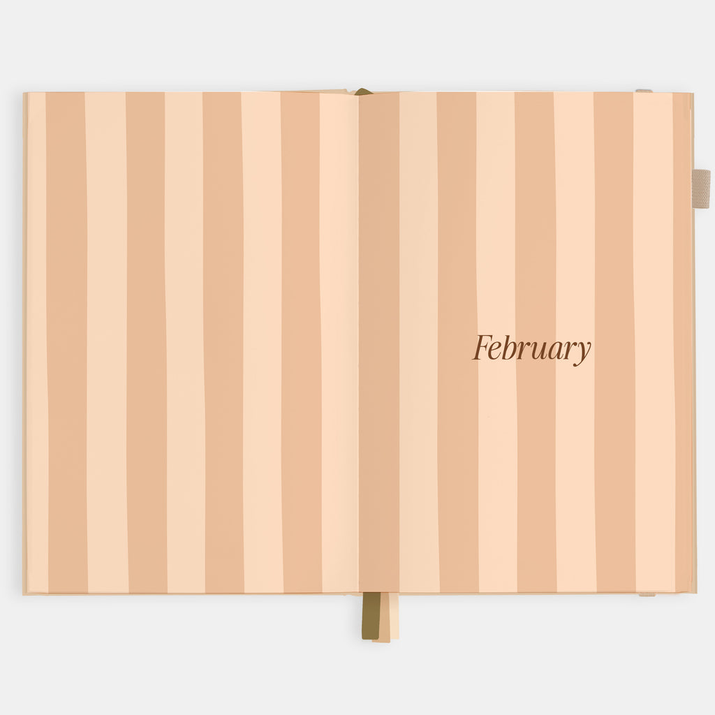 2026 A5 Horizontal Planner - Taupe - SOLD OUT