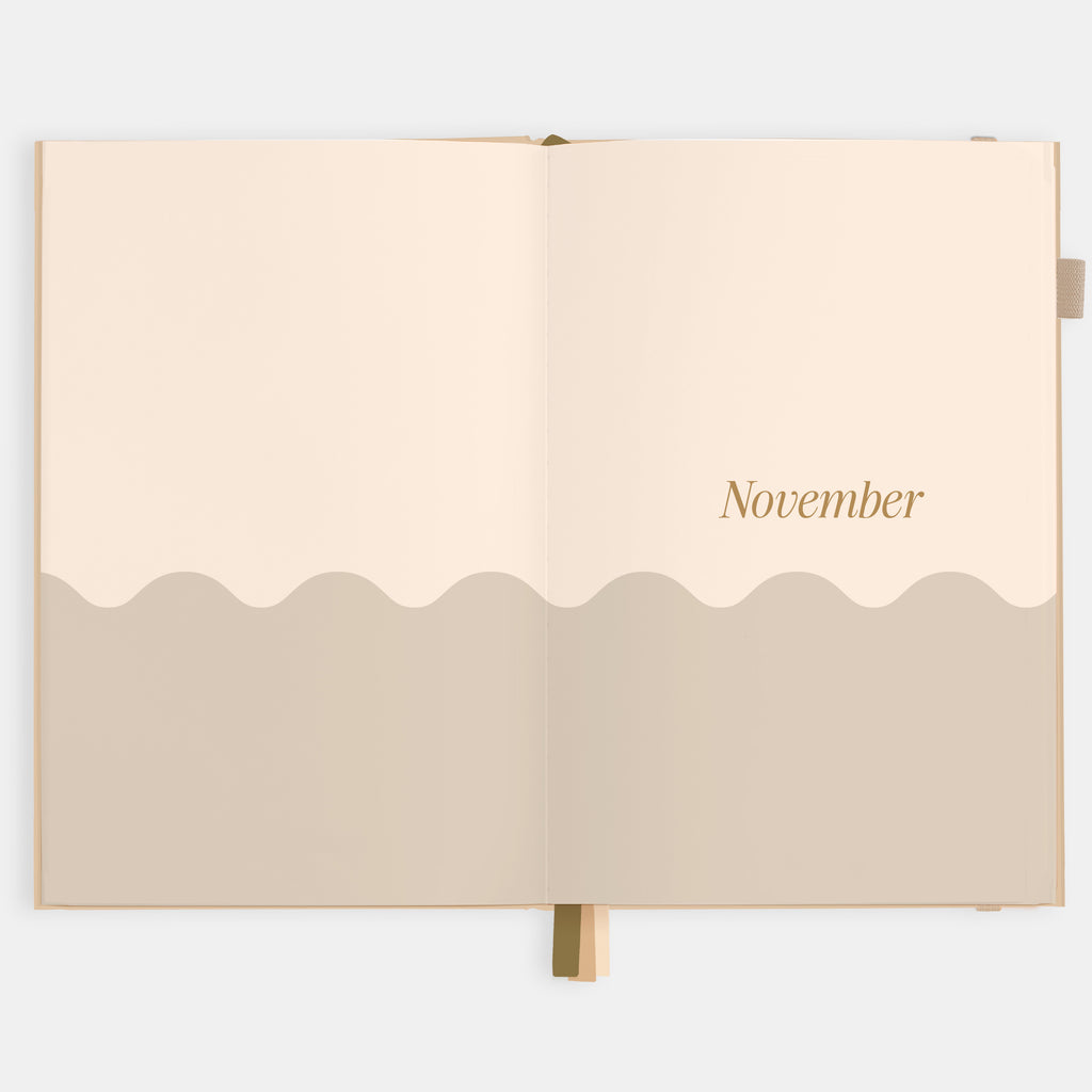 2026 A5 Horizontal Planner - Taupe - SOLD OUT