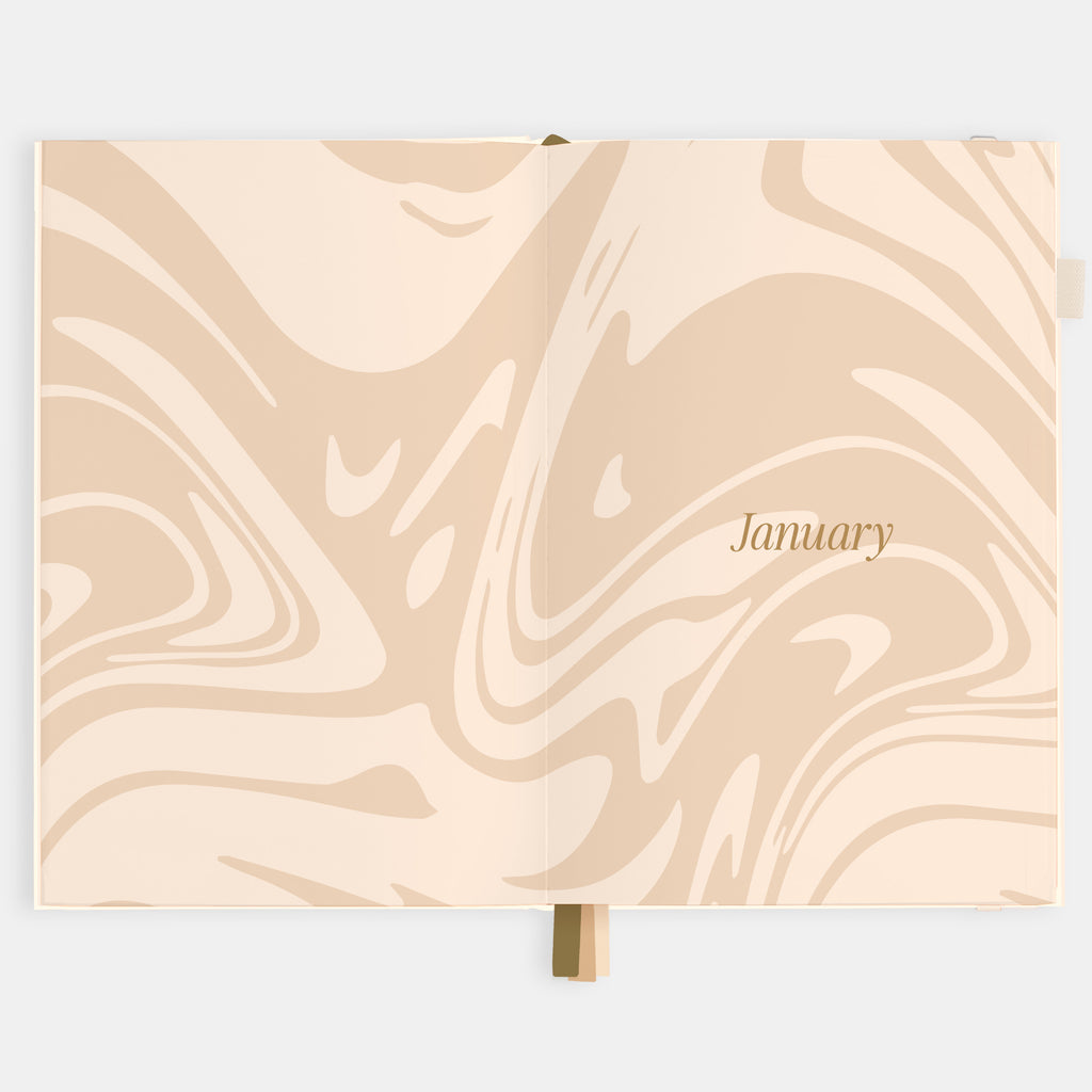 2026 A5 Vertical Planner - Creme - SOLD OUT