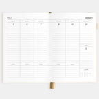 2026 A5 Vertical Planner - Creme - SOLD OUT