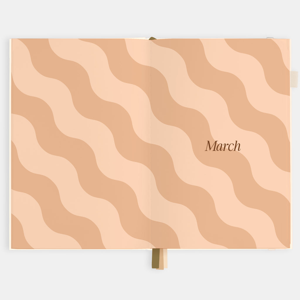 2026 A5 Vertical Planner - Creme - SOLD OUT