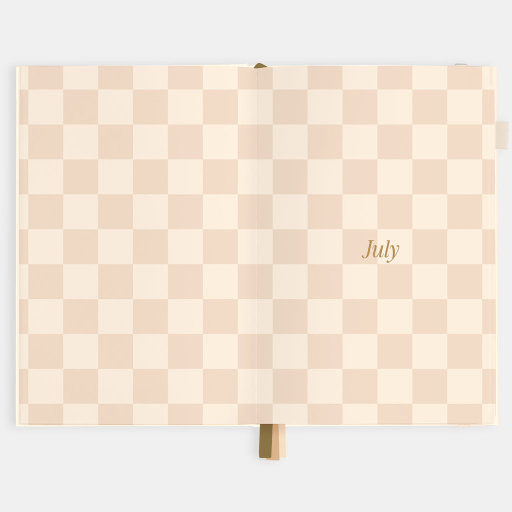 2026 A5 Vertical Planner - Creme - SOLD OUT