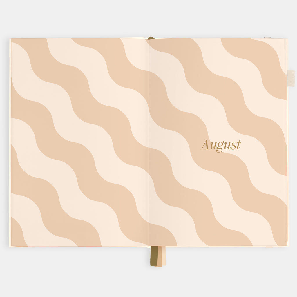 2026 A5 Vertical Planner - Creme - SOLD OUT