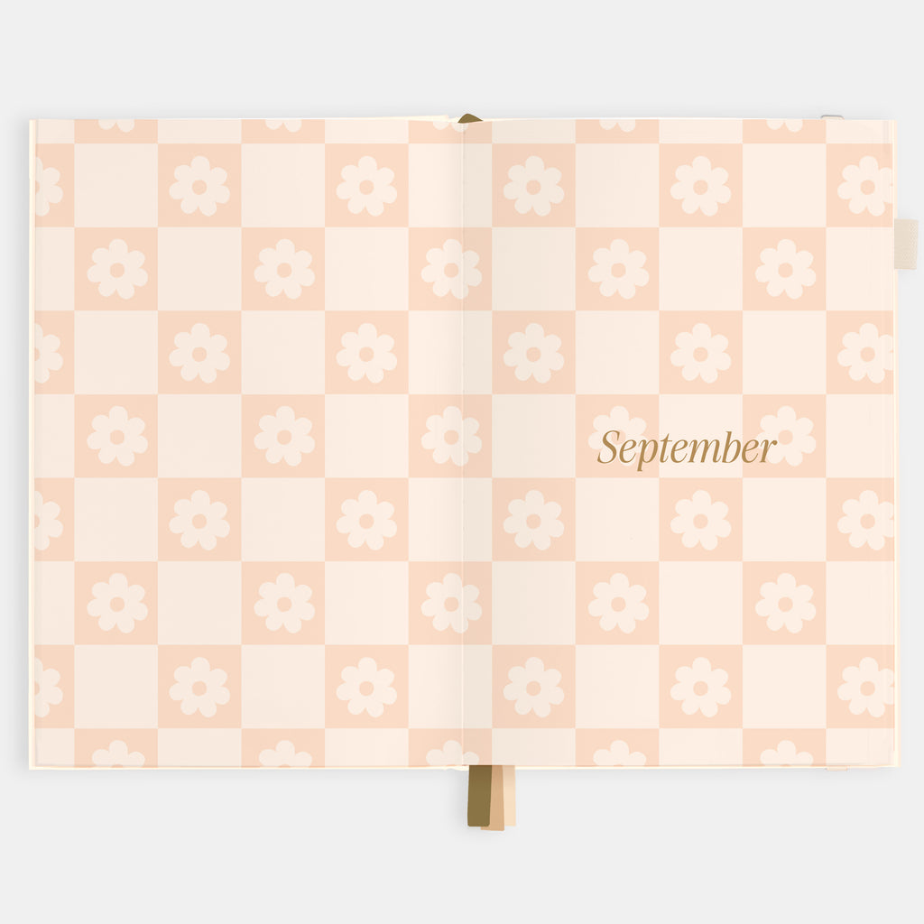 2026 A5 Vertical Planner - Creme - SOLD OUT