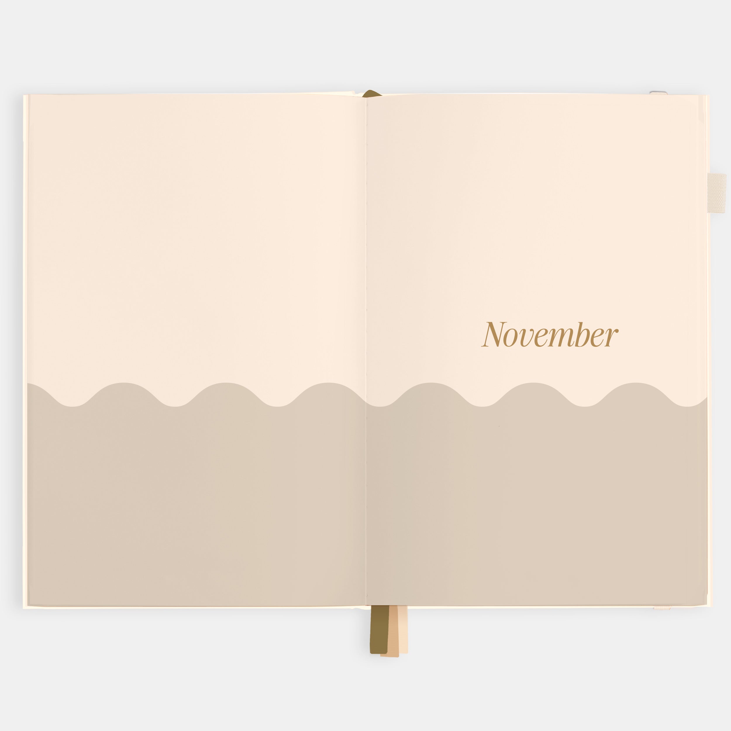 2026 A5 Vertical Planner - Creme - SOLD OUT