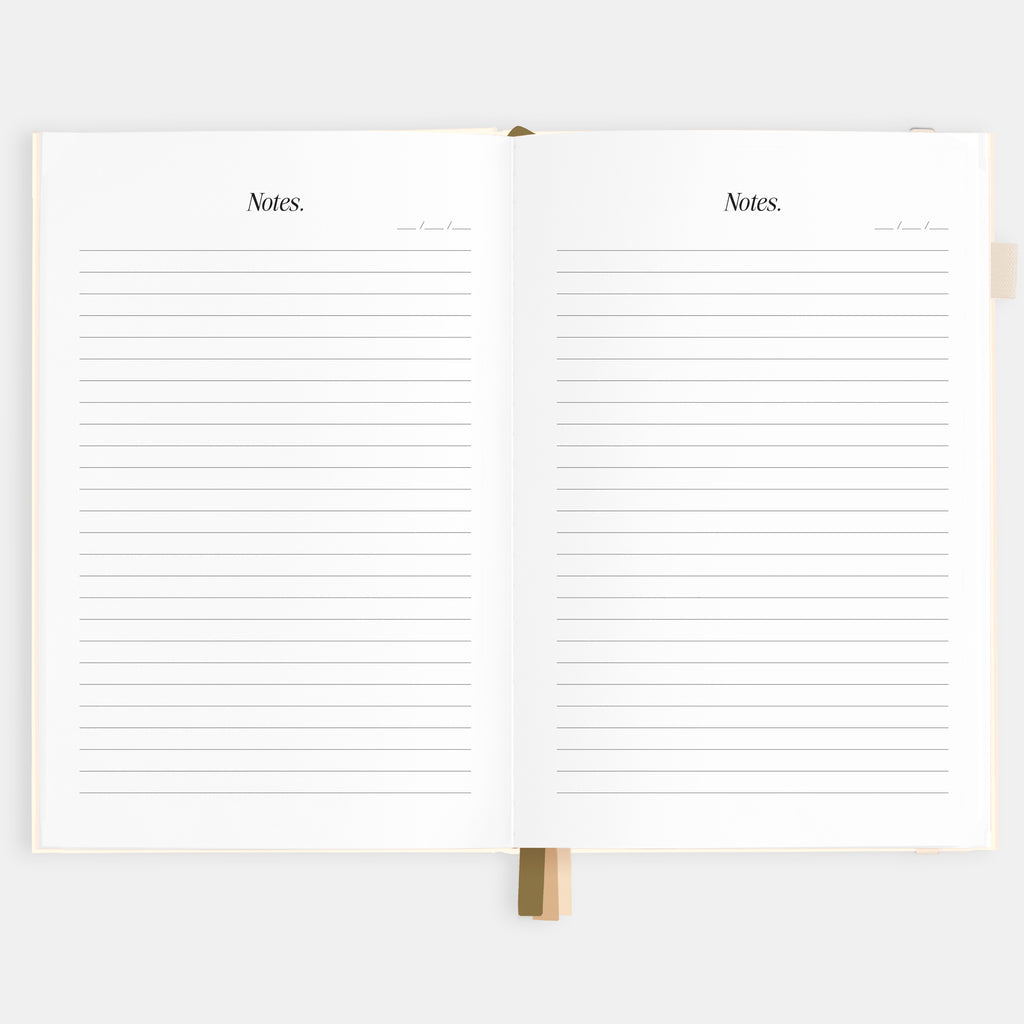 2026 A5 Vertical Planner - Creme - SOLD OUT