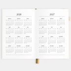 2026 A5 Vertical Planner - Creme - SOLD OUT