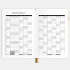 2026 A5 Vertical Planner - Creme - SOLD OUT