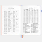 2026 A5 Academic Vertical Planner - Powder Stripe - SOLD OUT