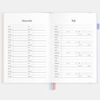 2026 A5 Academic Vertical Planner - Powder Stripe - SOLD OUT