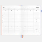 2026 A5 Academic Vertical Planner - Powder Stripe - SOLD OUT