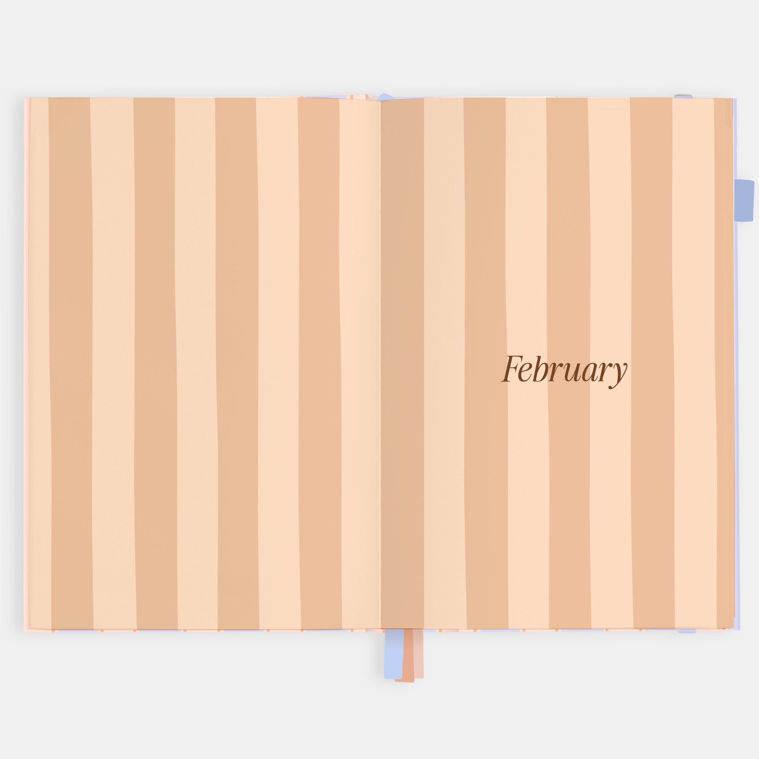 2026 A5 Academic Vertical Planner - Powder Stripe - SOLD OUT