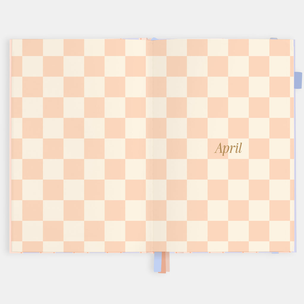 2026 A5 Academic Vertical Planner - Powder Stripe - SOLD OUT