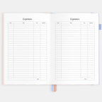 2026 A5 Academic Vertical Planner - Powder Stripe - SOLD OUT