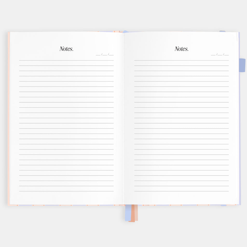 2026 A5 Academic Vertical Planner - Powder Stripe - SOLD OUT