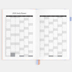 2026 A5 Academic Vertical Planner - Powder Stripe - SOLD OUT