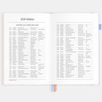 2026 A5 Academic Vertical Planner - Powder Stripe - SOLD OUT