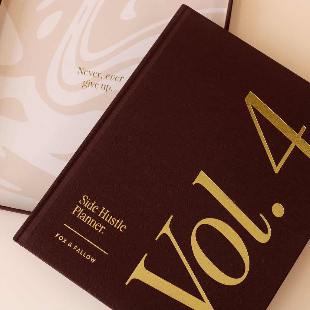 Side Hustle Planner Luxe Edition 4.0 - Chocolate - SECONDS