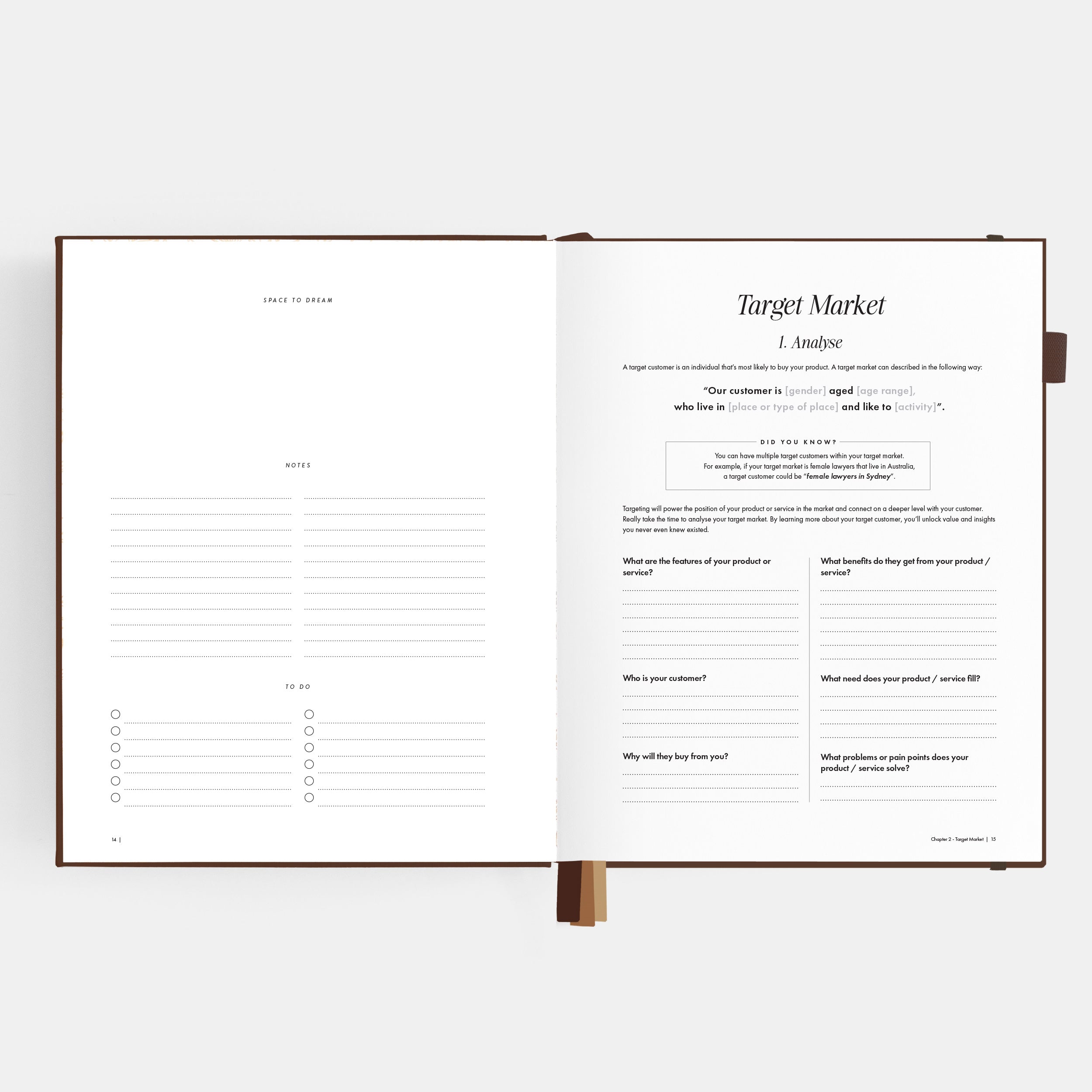 Side Hustle Planner Luxe Edition 4.0 - Chocolate