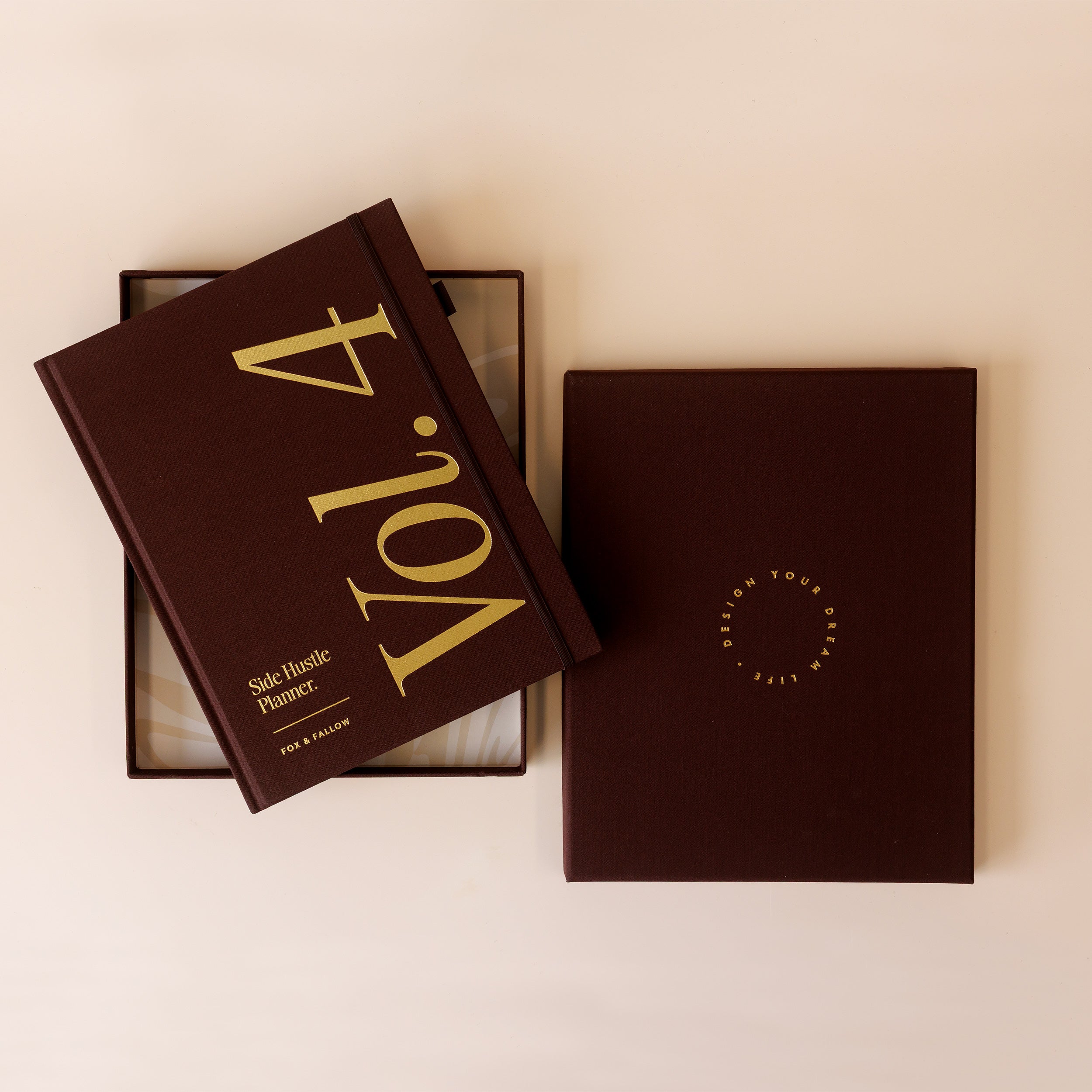 Side Hustle Planner Luxe Edition 4.0 - Chocolate - SECONDS