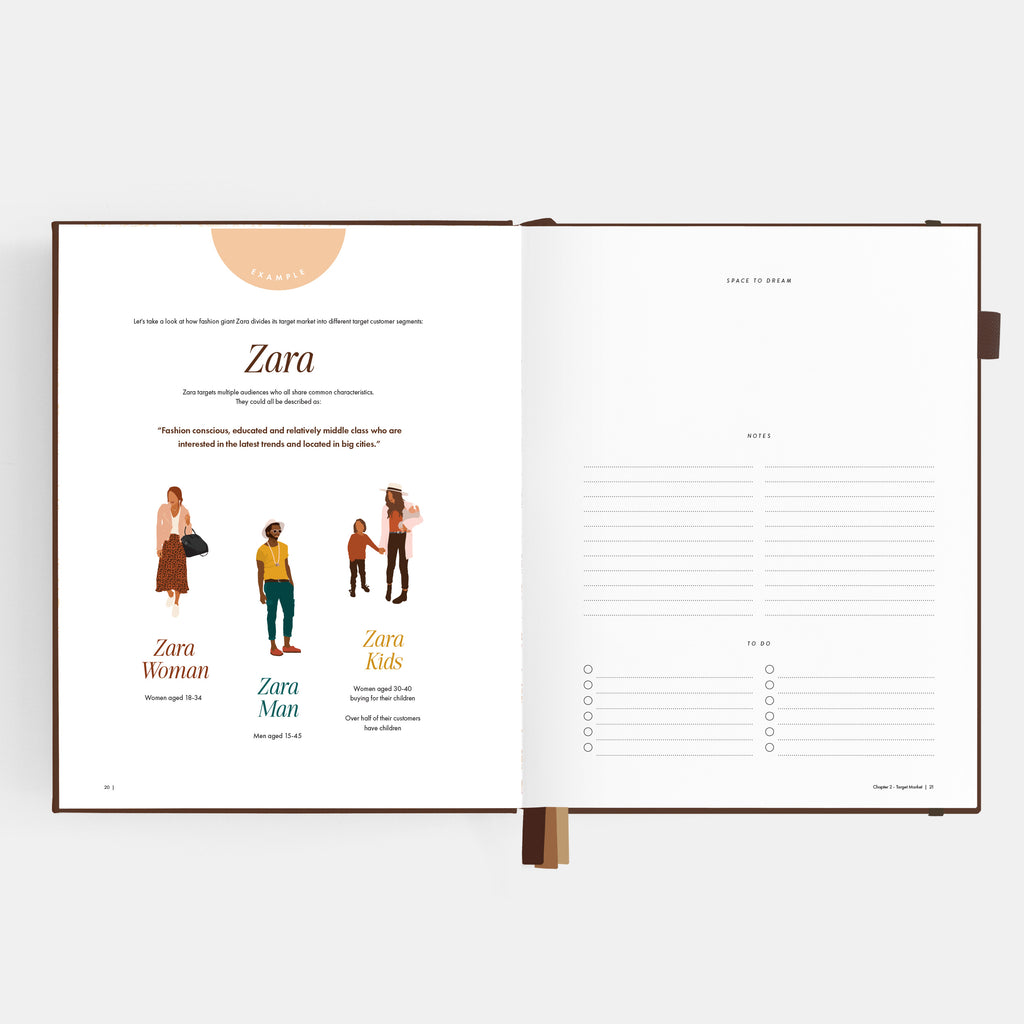 Side Hustle Planner Luxe Edition 4.0 - Chocolate