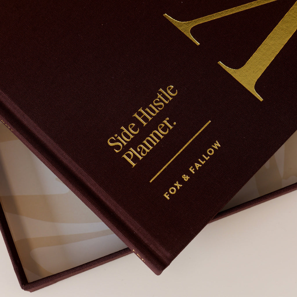 Side Hustle Planner Luxe Edition 4.0 - Chocolate - SECONDS