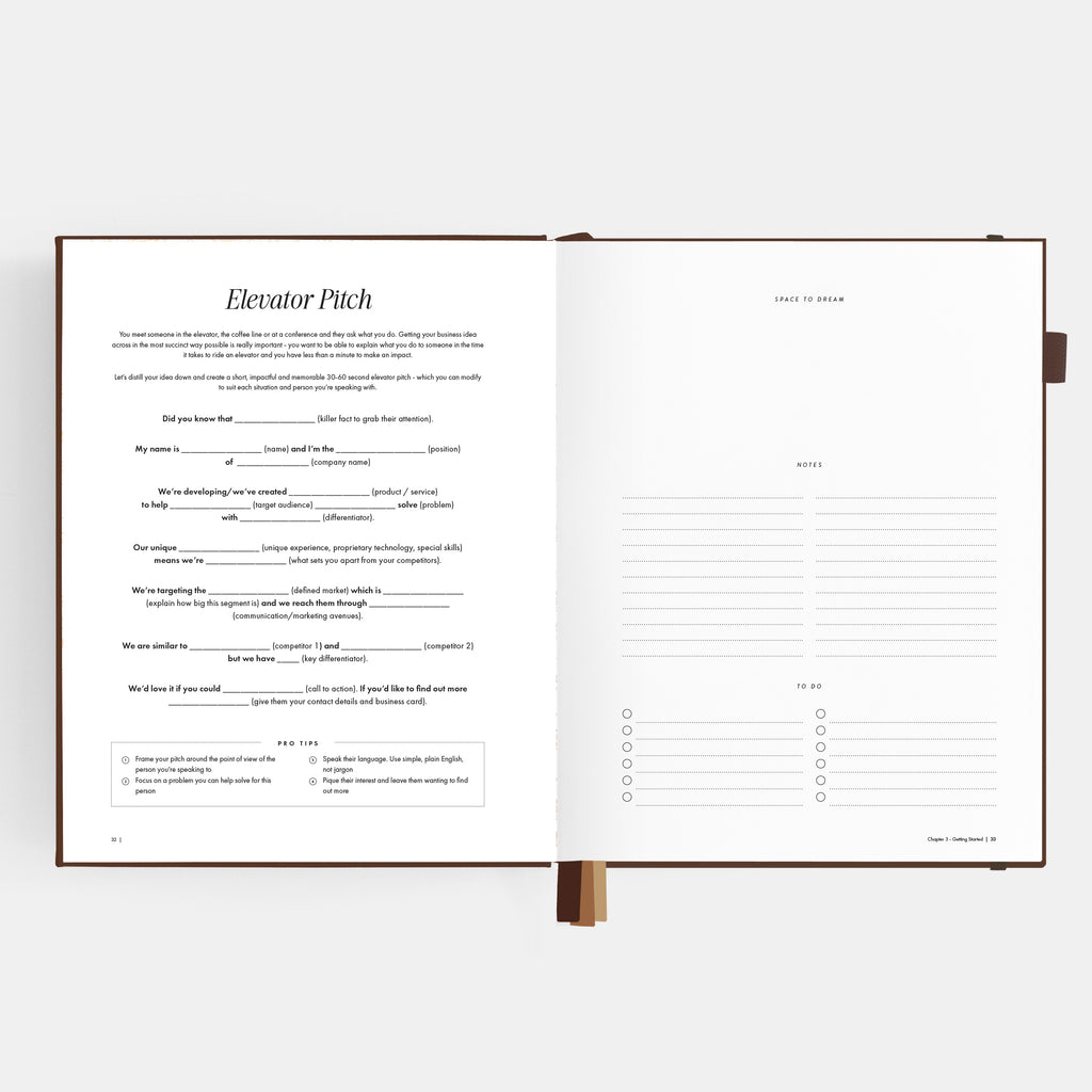 Side Hustle Planner Luxe Edition 4.0 - Chocolate