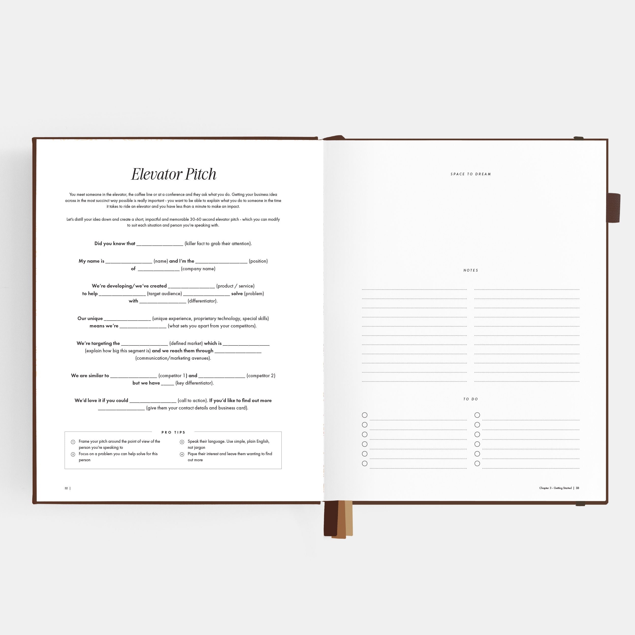 Side Hustle Planner Luxe Edition 4.0 - Chocolate