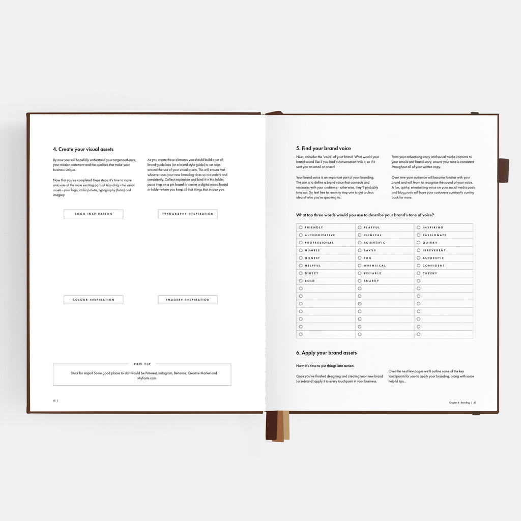 Side Hustle Planner Luxe Edition 4.0 - Chocolate